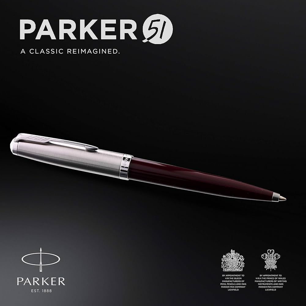 Amazon.co.jp: PARKER パーカー ボールペン 51 バーガンディCT